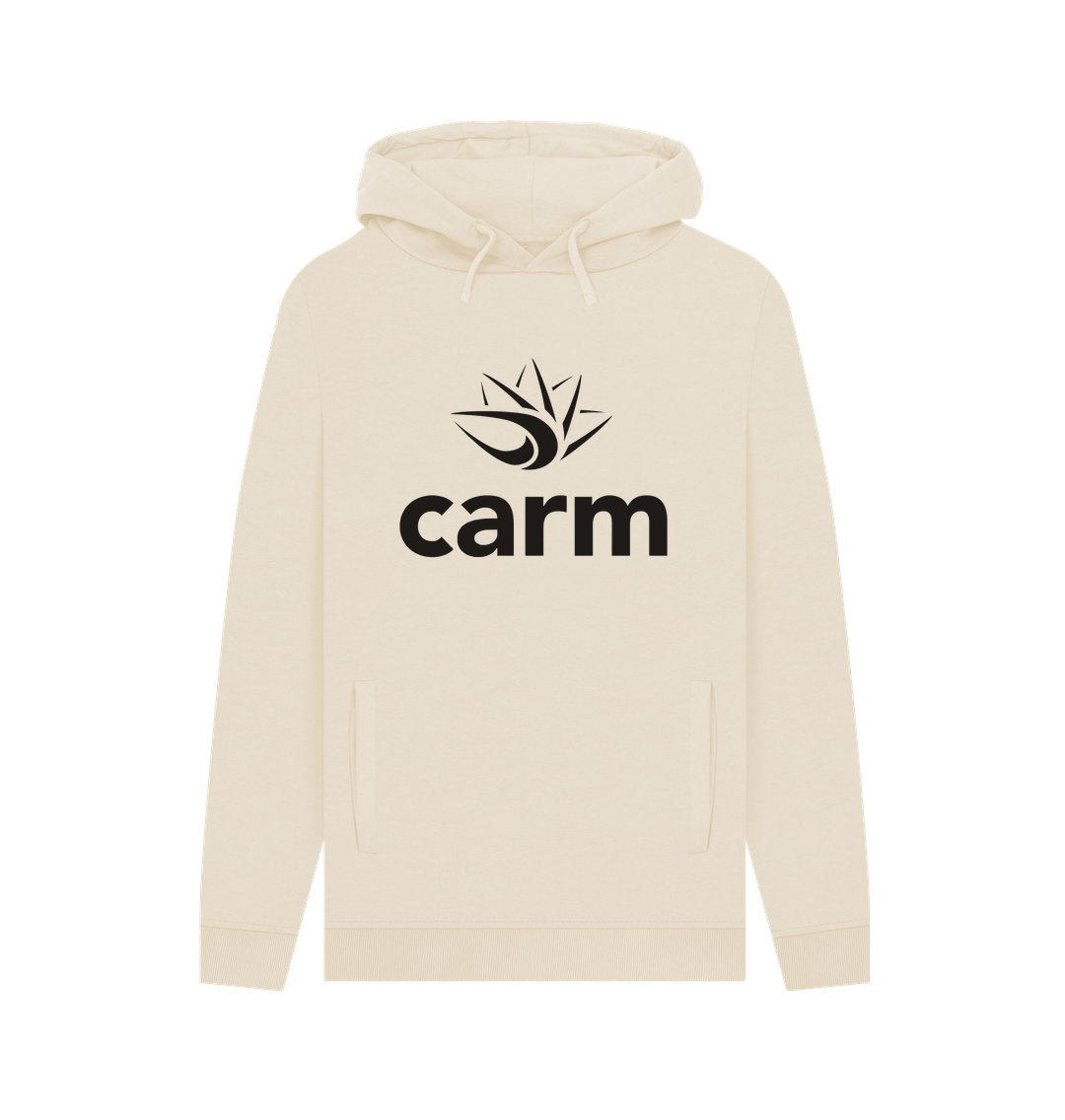 Oat Carm Large Print Hoodie