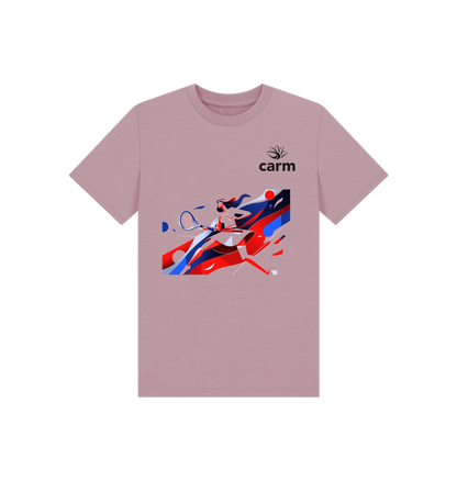 Mauve Printed Kids T-Shirt