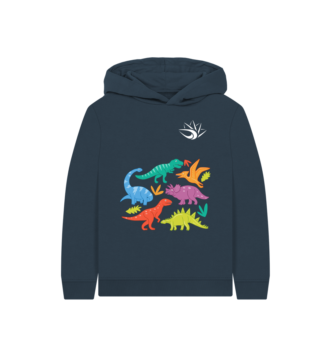 Navy Blue Dinosaur Hoodie