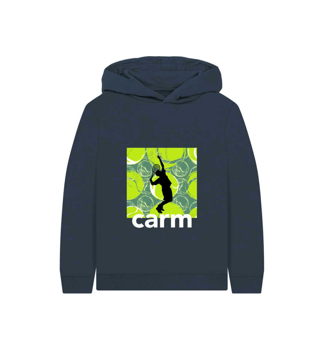 Navy Blue Silhouette Hoodie