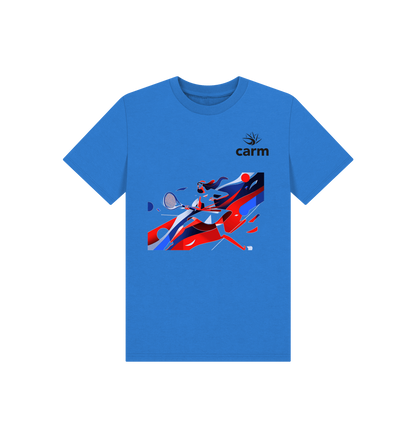 Bright Blue Printed Kids T-Shirt