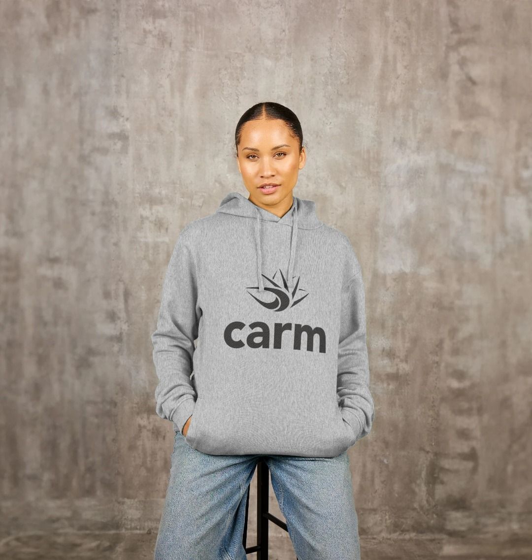 Carm Large Print Hoodie