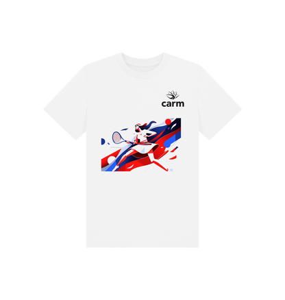 White Printed Kids T-Shirt