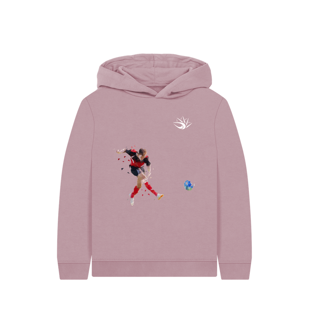 Mauve Football Hoodie