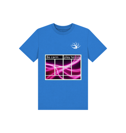 Bright Blue Printed Kids T-Shirt