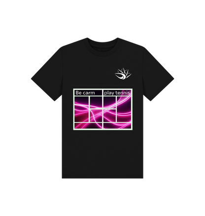 Black Printed Kids T-Shirt