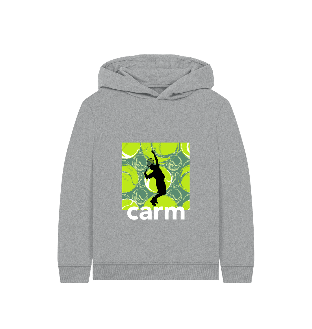 Athletic Grey Silhouette Hoodie