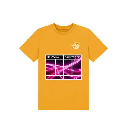Mustard Printed Kids T-Shirt