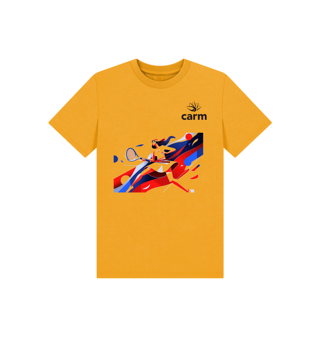 Mustard Printed Kids T-Shirt