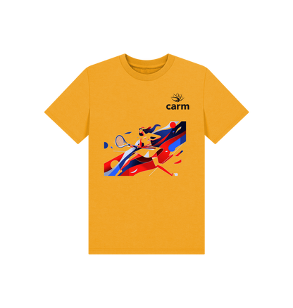 Mustard Printed Kids T-Shirt