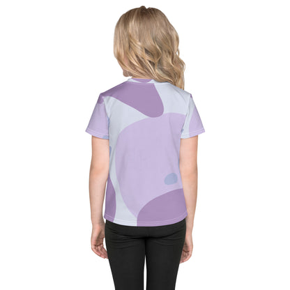 Purple Geometric T-shirt