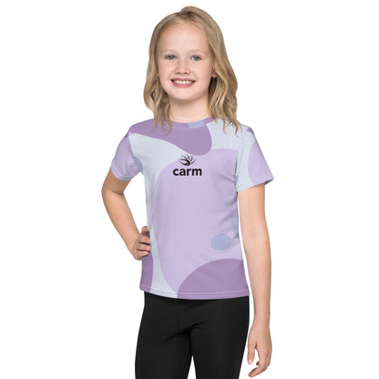 Purple Geometric T-shirt