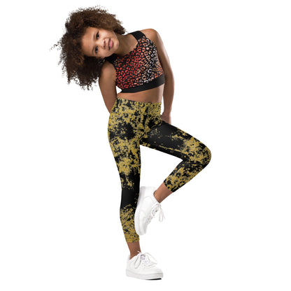 Gold Splash Leggings