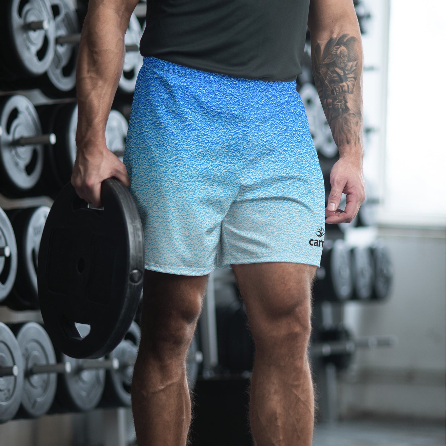 Sea Blue Athletic Shorts