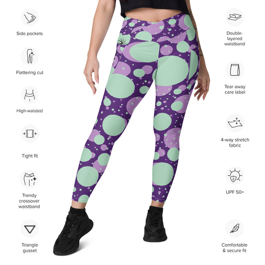 Bubble Crossover Leggings