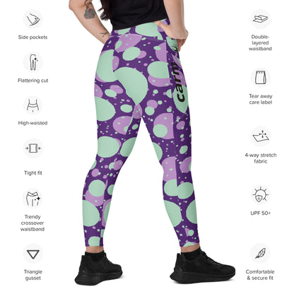 Bubble Crossover Leggings