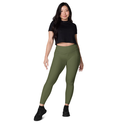 Carm Leggings Moss Green