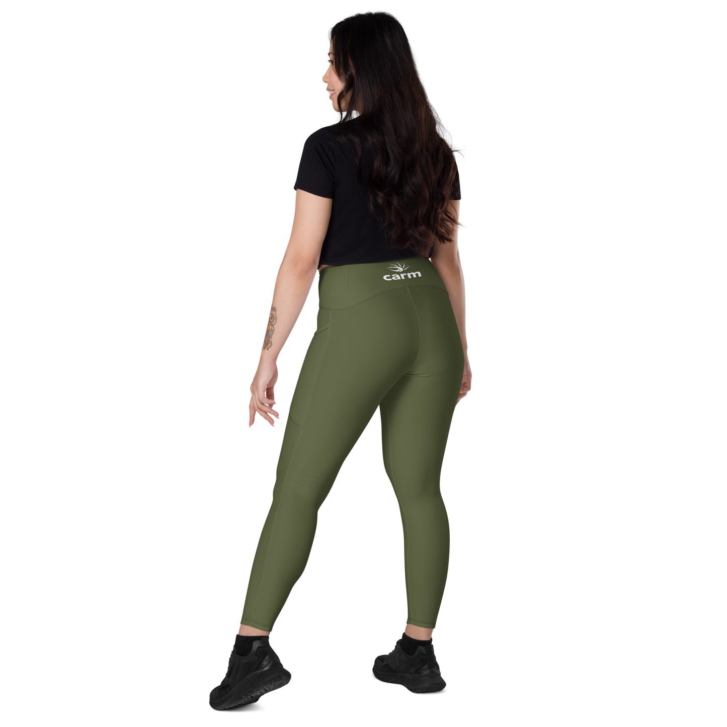 Carm Leggings Moss Green