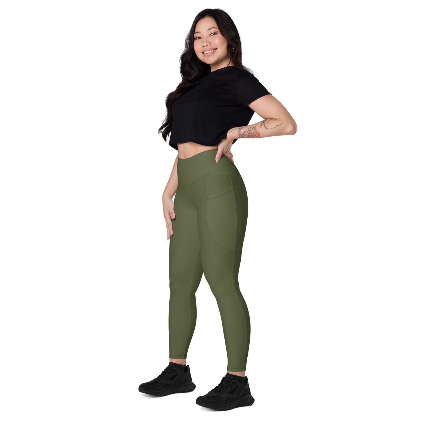 Carm Leggings Moss Green