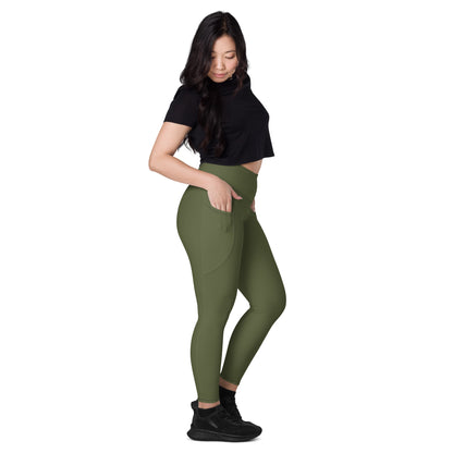 Carm Leggings Moss Green