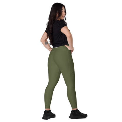 Carm Leggings Moss Green