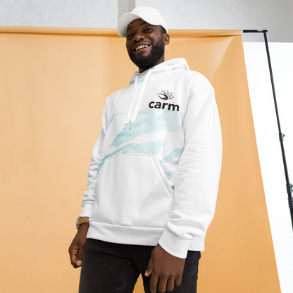 Wave Print Hoodie