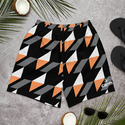 Geometric Athletic Shorts