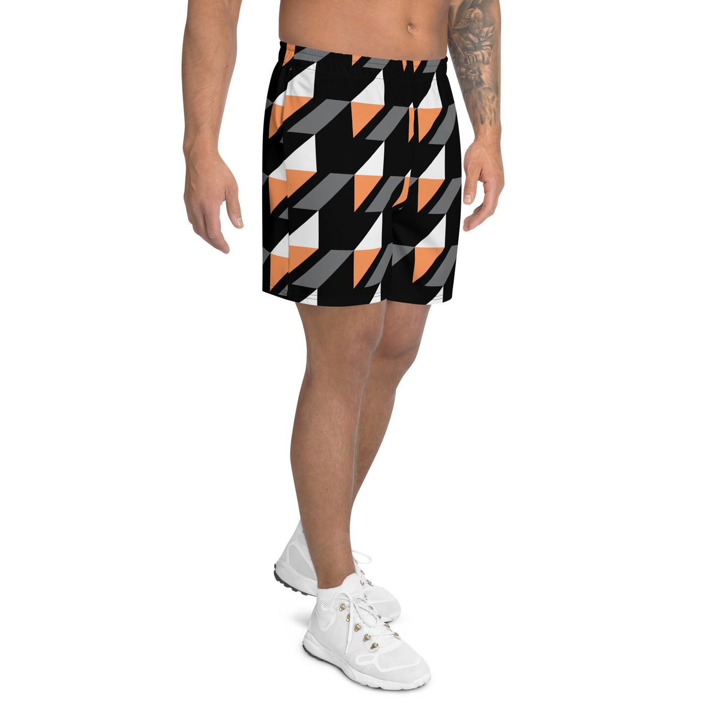 Geometric Athletic Shorts