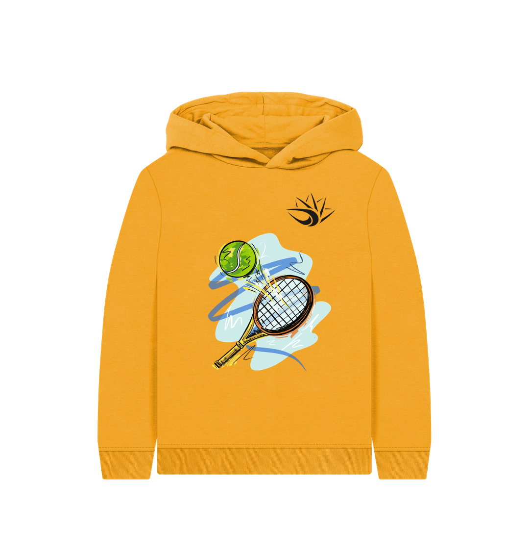 Mustard Tennis Racket Hoodie