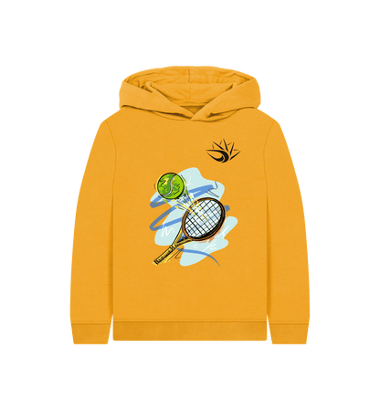 Mustard Tennis Racket Hoodie