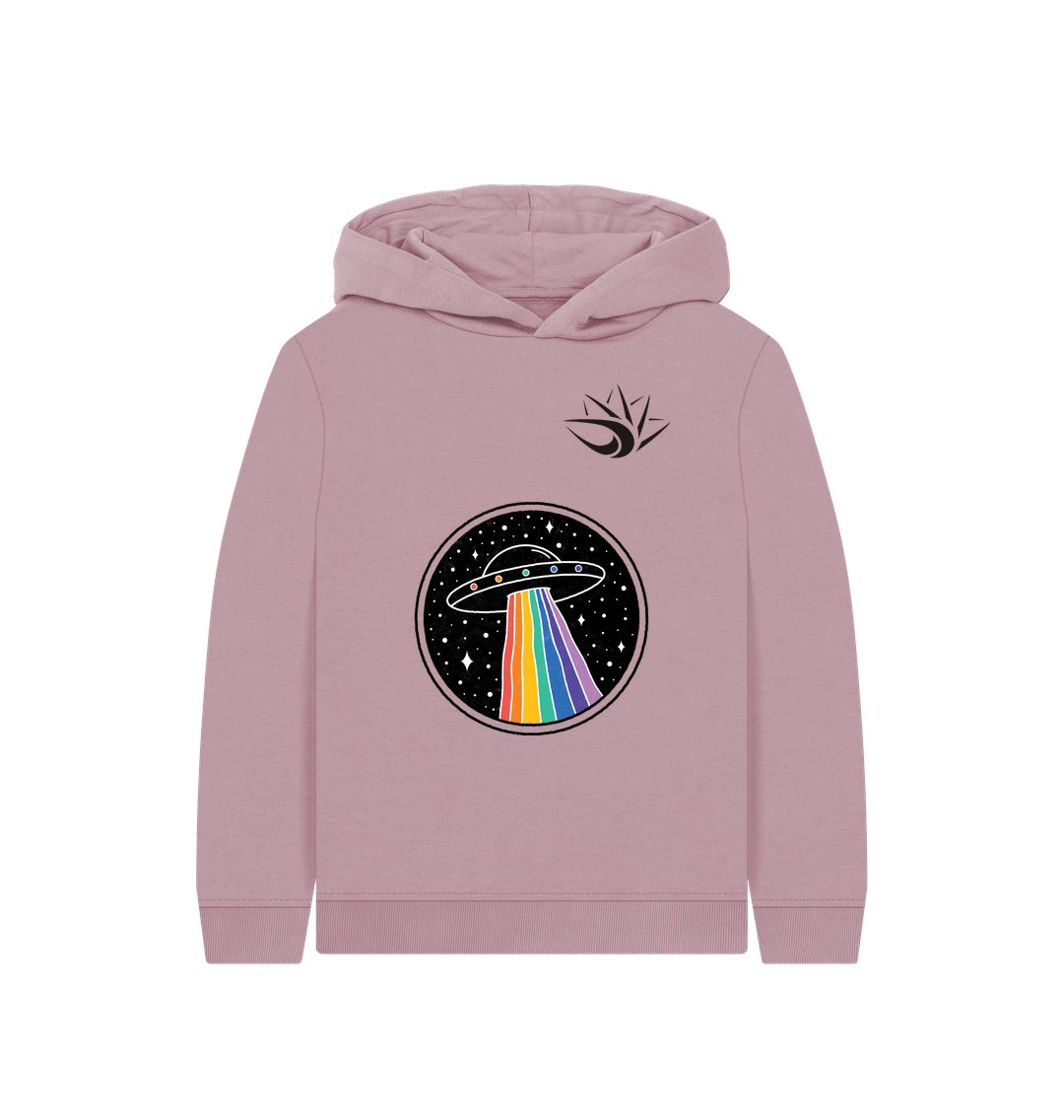 Mauve Spaceship Hoodie