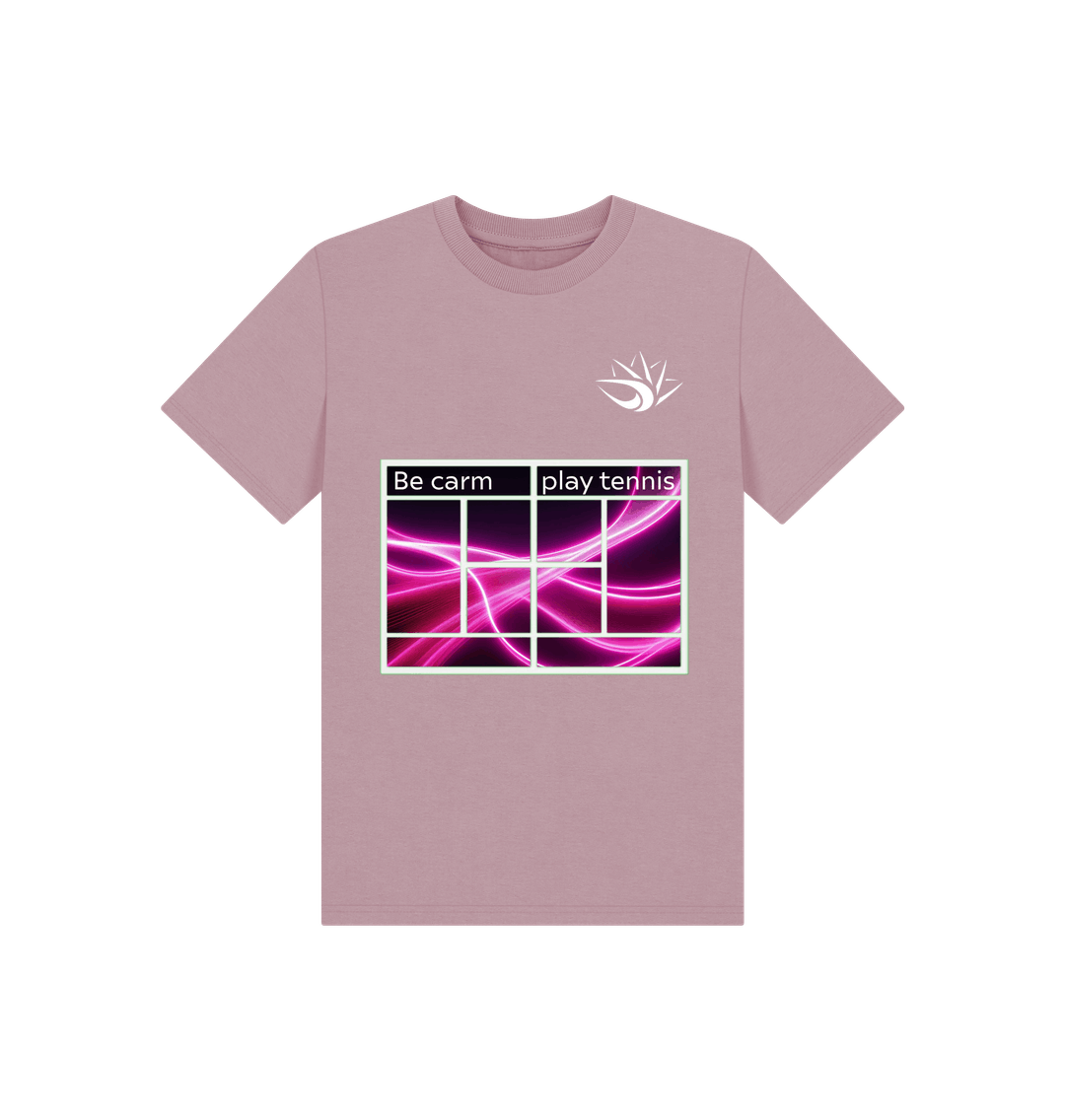 Mauve Printed Kids T-Shirt