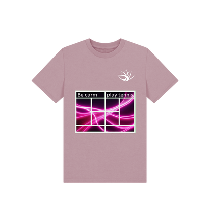 Mauve Printed Kids T-Shirt