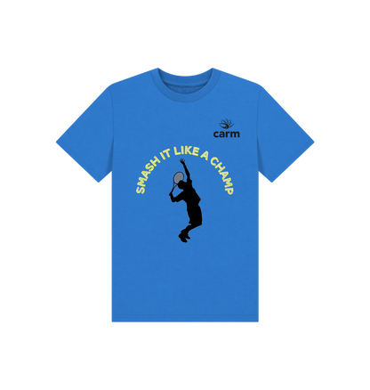 Bright Blue Printed Kids T-Shirt