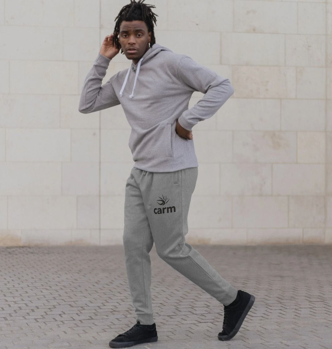 Carm Mini Print Joggers Grey